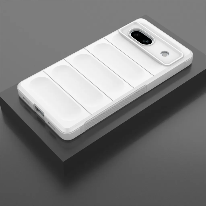 Taltech - Google Pixel 7A Mobilskal Flexibelt - Vit