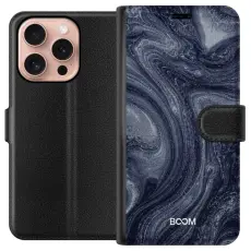Gustaf - Pl&aring;nboksfodral till Apple iPhone 16 Pro med Midnight Stone