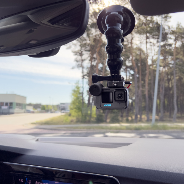 OEM - GoPro Sugkopp Bilfäste + Adapter