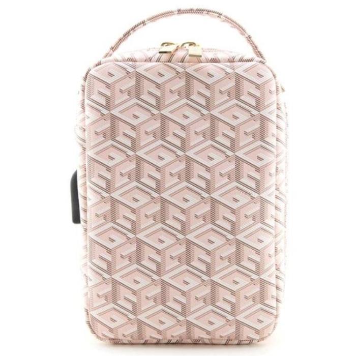 Guess - Guess Organizerväska GCube Stripe - Rosa