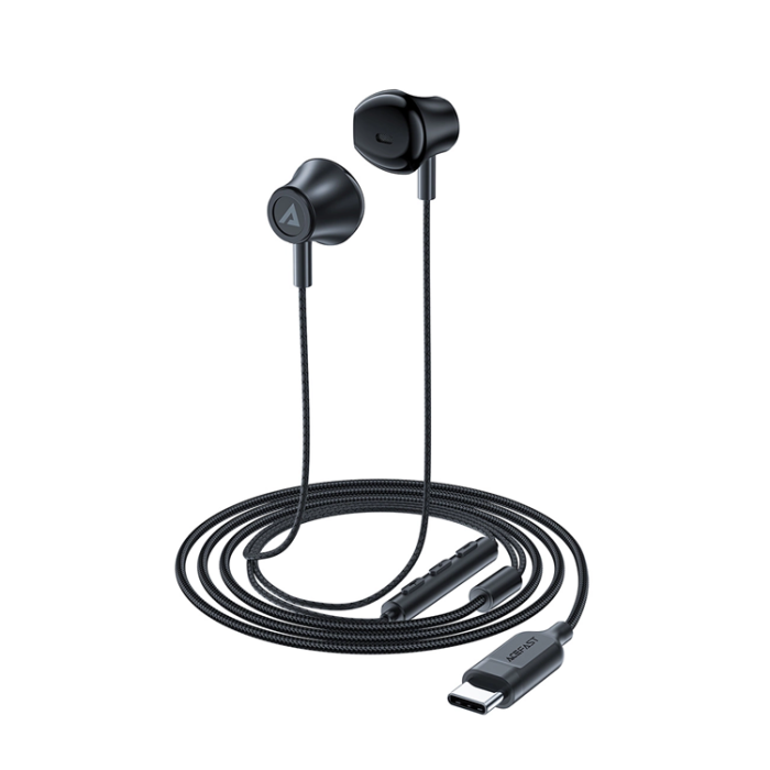 Acefast - Acefast L2 In-Ear Hörlurar USB-C, mikrofon och fjärrkontroll 1,2 m