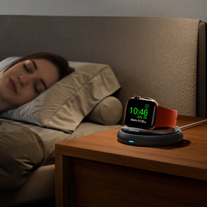 Joyroom - Joyroom Hopfällbar Trådlös Laddare för Apple Watch - Svart