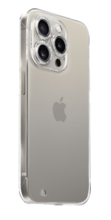 Just Mobile iPhone 15 Pro Max Mobilskal Slim Fit - Crystal | 2353 | AlltMobil