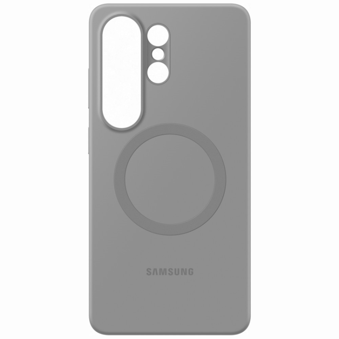 Samsung - SAMSUNG Mobilskal För Galaxy S26 Ultra MagSafe Silikon Magnet - Grå