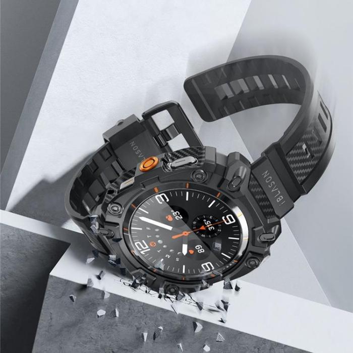 SupCase - SupCase Galaxy Watch Ultra (47mm) Skal Och Armband/Härdat glas Skärmskydd