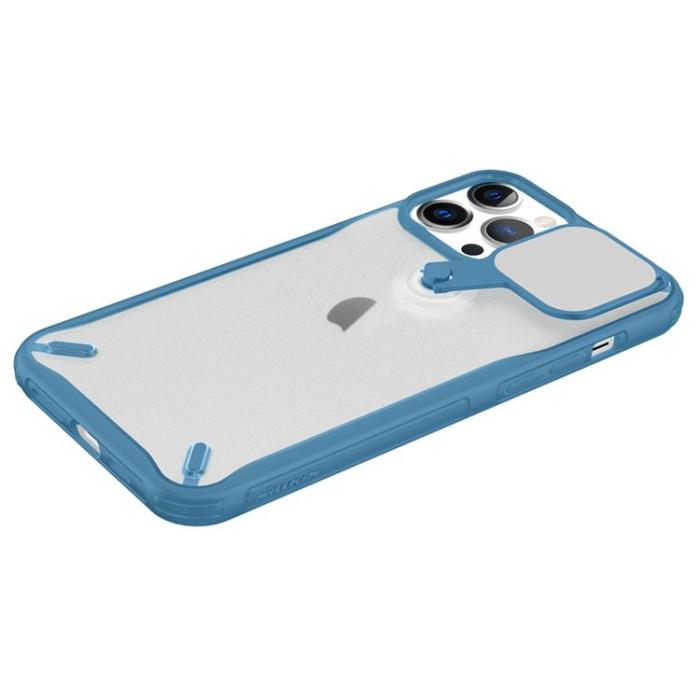 Nillkin - Nillkin Cyclops Foldable Stand Skal iPhone 13 Pro Max - Blå