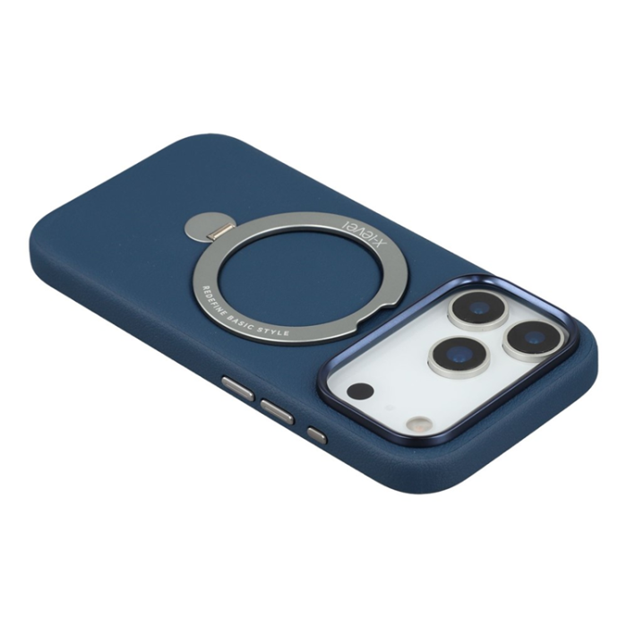 X-Level - X-LEVEL iPhone 17 Pro Mobilskal MagSafe Kickstand - Blå