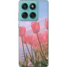 iSecrets - Mobilskal till Motorola Edge 60 Fusion med Rosa Tulpaner