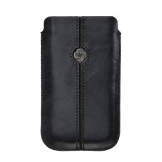 Samsonite - SAMSONITE Mobile Bag Dezir Leather Small Black