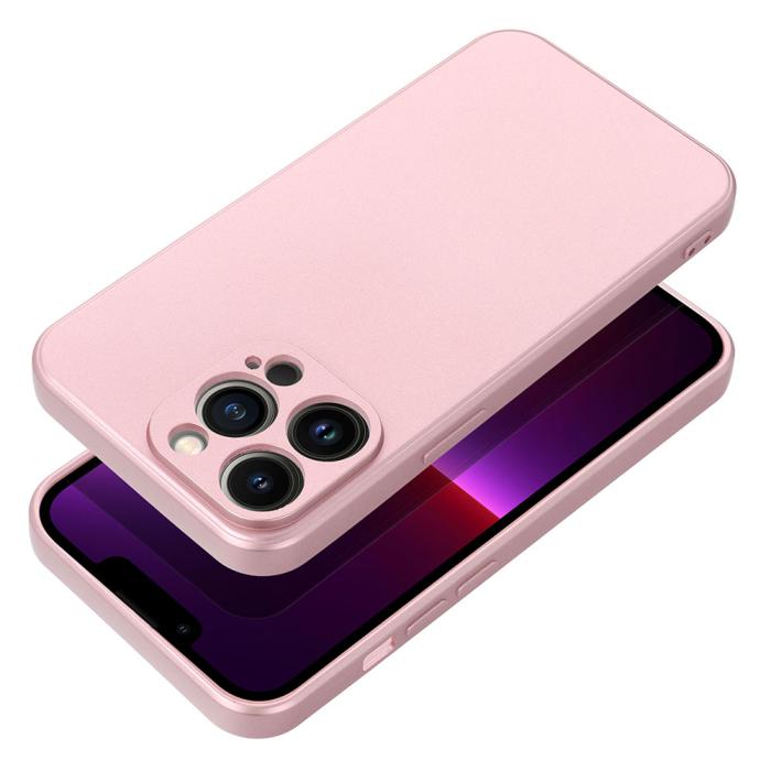 OEM - METALLIC skal för iPhone 12 / 12 PRO rosa
