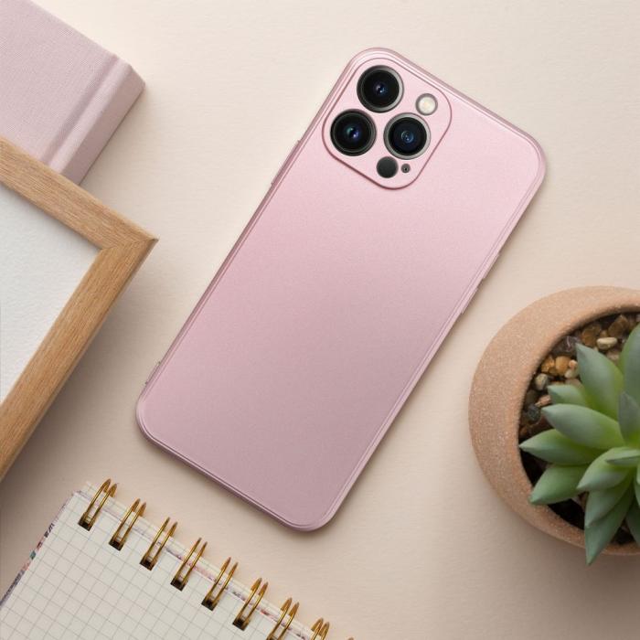 OEM - METALLIC skal för iPhone 12 / 12 PRO rosa