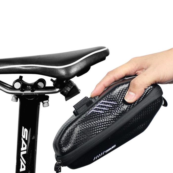 WildMan - WILDMAN Cykelhållare / hårt skal bakre väska med dragkedja