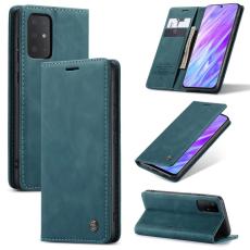 Caseme - CASEME Business Pl&aring;nboksfodral Konstl&auml;der f&ouml;r Samsung Galaxy S20 Ultra - Gr&ouml;n