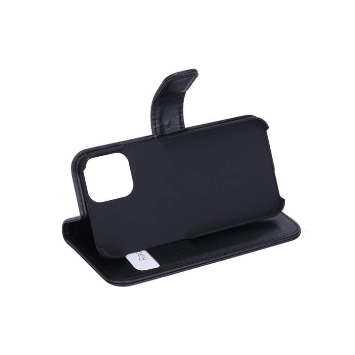 Radicover - RADICOVER iPhone 12 Mini Plånboksfodral Strålningsskydd - Svart