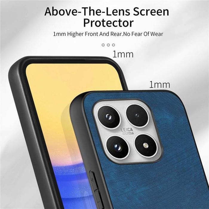 A-One Brand - Mobilskal för Xiaomi 17 Retro Läder Shockproof Slim