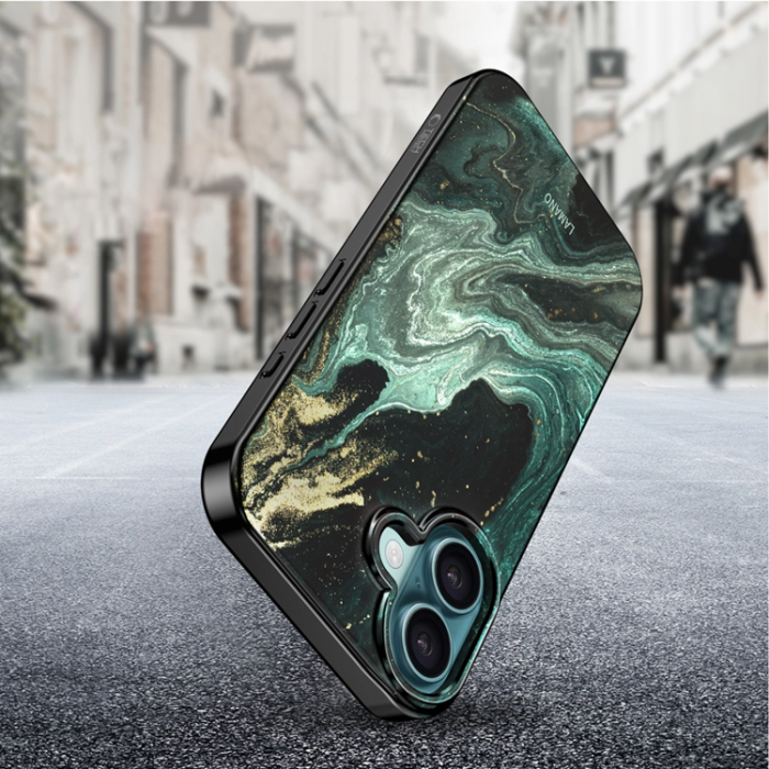 Tech-Protect - Tech-Protect iPhone 16 Mobilskal Magsafe Lamano - Verde Aura