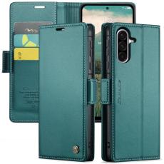 Caseme - CASEME Pl&aring;nboksfodral Konstl&auml;der f&ouml;r Samsung Galaxy A36 5G - Gr&ouml;n