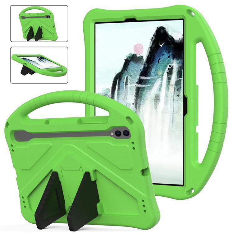 Galaxy Tab S10 Ultra Skal Kickstand Shockproof - Grön | 2353 | AlltMobil