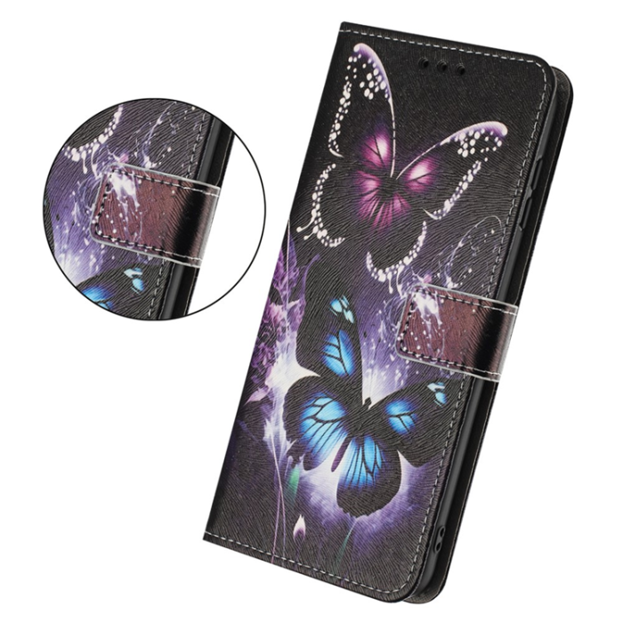A-One Brand - Sony Xperia 1 VII Plånboksfodral Pattern Printing - Two Butterflies