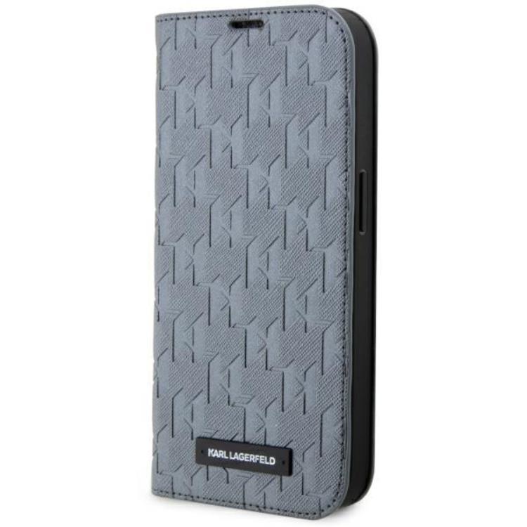 Karl Lagerfeld iPhone 14 Pro Plånboksfodral Saffiano Monogram | 2353 | AlltMobil
