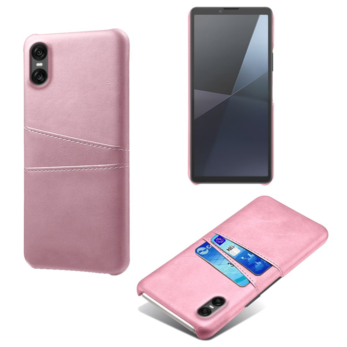 A-One Brand - Sony Xperia 10 VII Mobilskal med Dual Kortfack - Roséguld