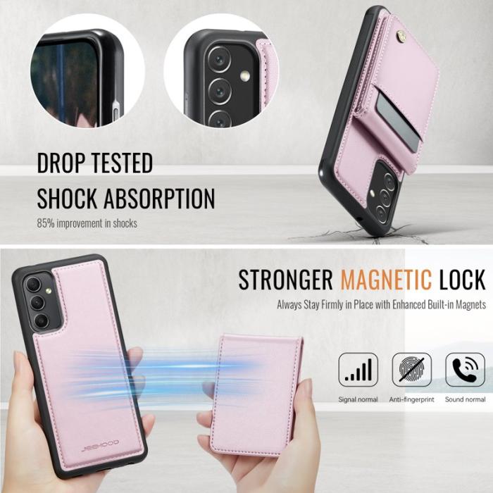 JEEHOOD - JEEHOOD J06 Mobilskal till Samsung Galaxy A34 5G - Rosa