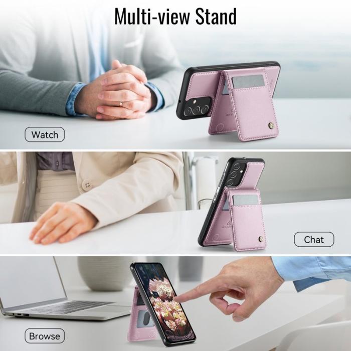 JEEHOOD - JEEHOOD J06 Mobilskal till Samsung Galaxy A34 5G - Rosa