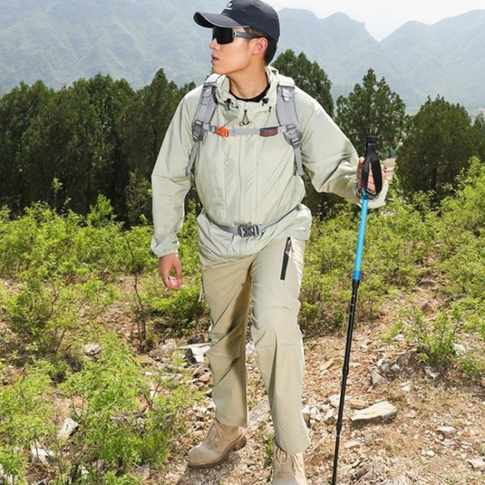 AZELA - AZELA Campingryggsäck 30L Lättviktig Vattentålig A13805 - Grå