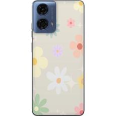 iSecrets - Mobilskal till Motorola Moto G04 med fejdande blommor