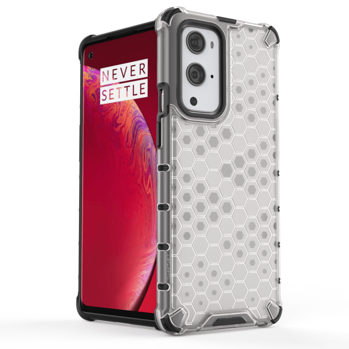 UTGATT1 - Honeycomb Armor Skal till OnePlus 9 Pro - Svart