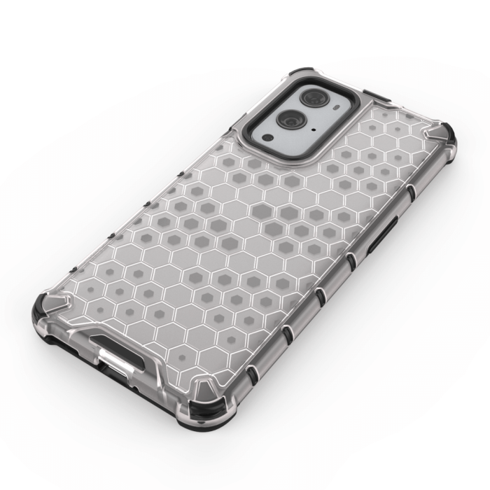UTGATT1 - Honeycomb Armor Skal till OnePlus 9 Pro - Svart