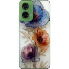 iSecrets - Mobilskal till Motorola Moto G35 med Silkesblommor