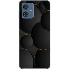 Gustaf - Mobilskal till Motorola Moto G54 med Lyxig Cirklar