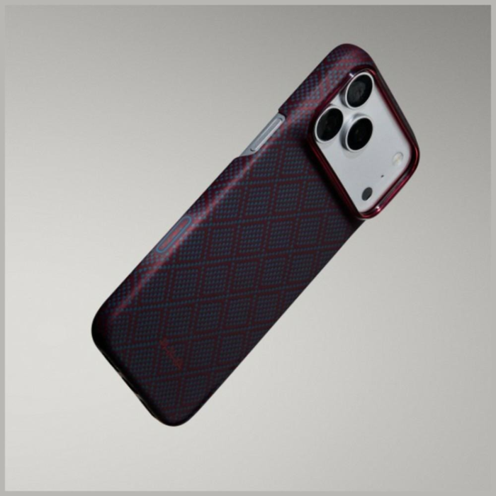 PITAKA - PITAKA Mobilskal För iPhone 18 Pro/17 Pro Magsafe Edge Argyle
