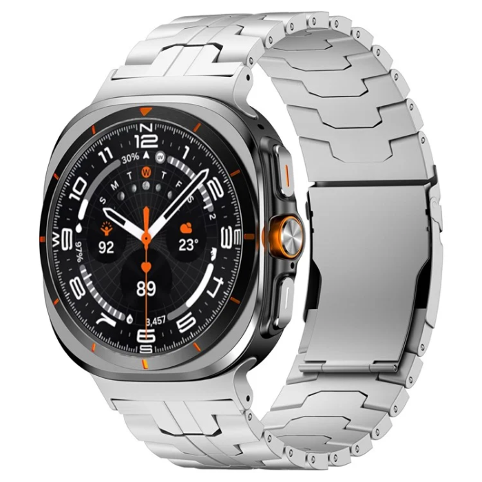 Ringke - Galaxy Watch Ultra (47mm) Armband Titanium Alloy - Silver