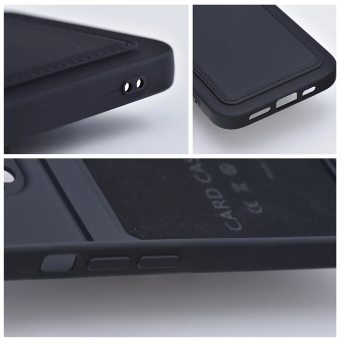 OEM - iPhone 15 Plus Mobilskal Korthållare - Svart