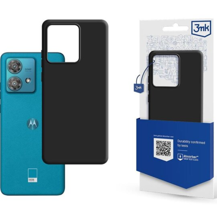 3MK Mobilskal till Motorola Edge 40 Neo Matt - Svart | 2353 | AlltMobil
