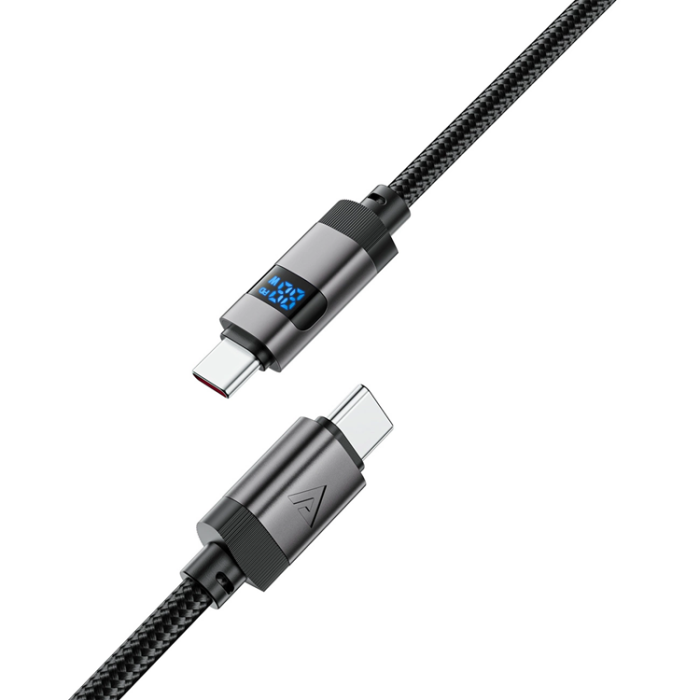 Acefast - Acefast USB-C - USB-C 66W Kabel 1.2m 480Mb/s Svart