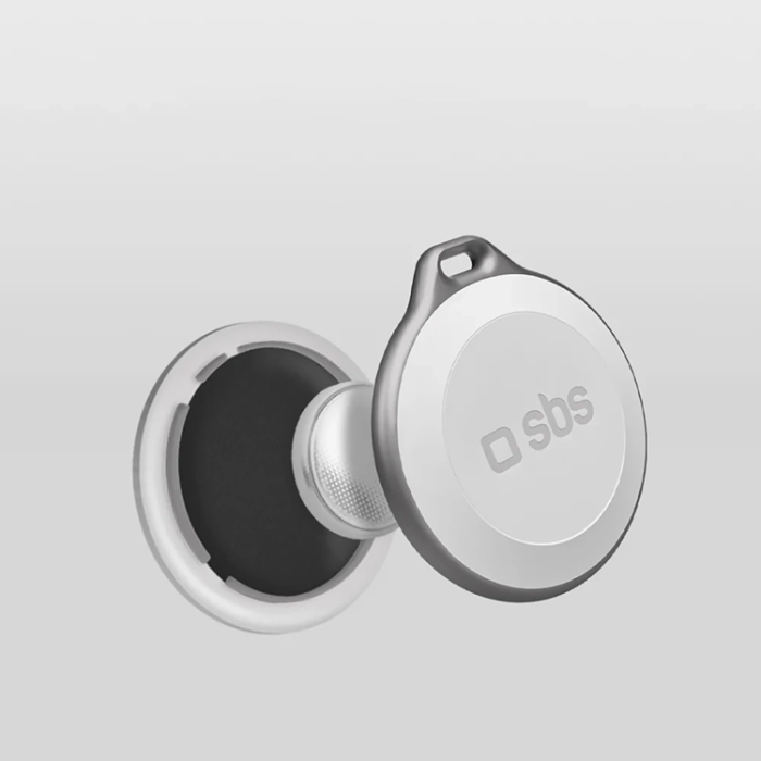 SBS - SBS Find My Anti Loss Locator Vattentät IP65 Track My Circle - Vit