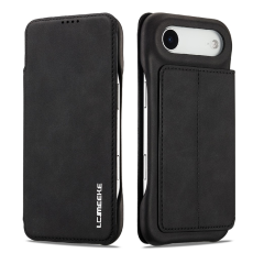 LC.imeeke - LC.IMEEKE iPhone Air Mobilfodral Korthållare Stativ - Svart