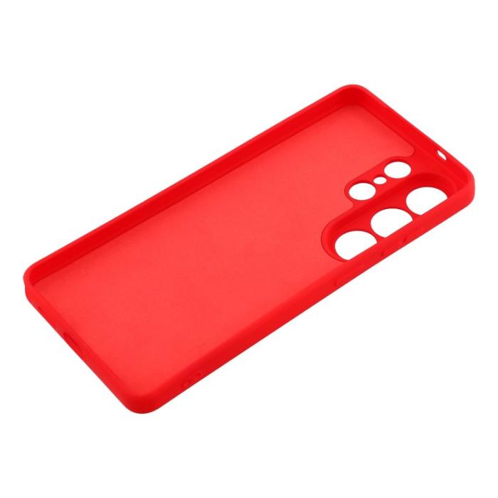 OEM - Samsung Galaxy S26 Ultra Skal TPU Mjuk Anti-Scratch - Röd