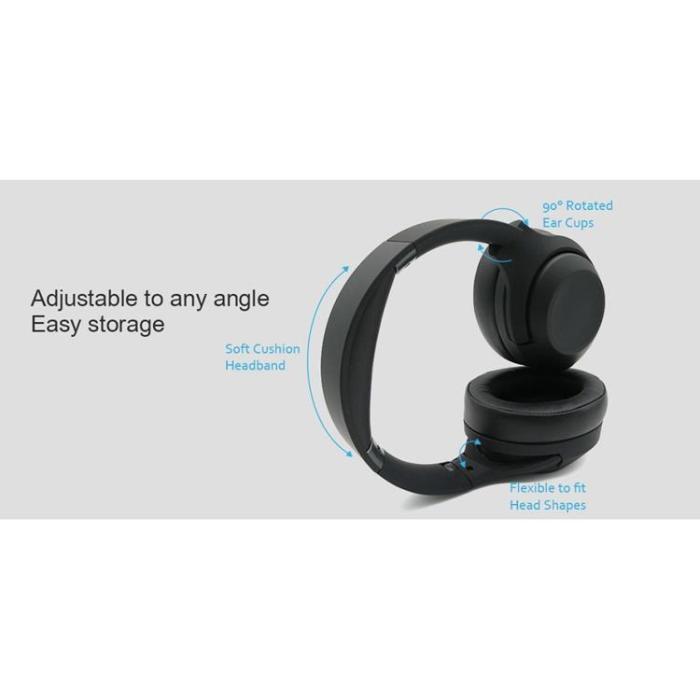 Forcell - Forcell Hörlurar Over-ear Trådlösa ANC Sonic Aura F Audio - Svart