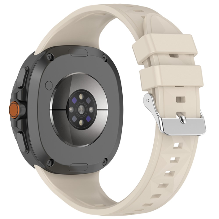 A-One Brand - Galaxy Watch 8/8 Classic (40/44/46mm) Armband Textured - Starlight
