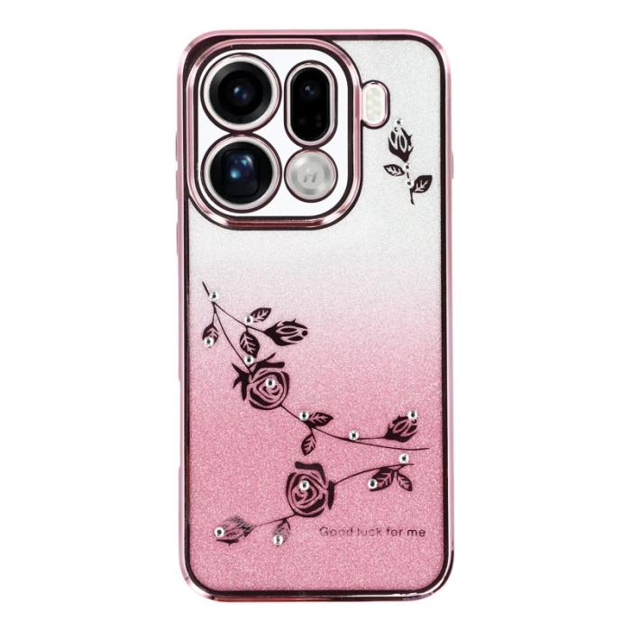 KADEM - KADEM Mobilskal till Oppo Find X9 Pro 5G TPU Flexibel Gradient - Roséguld
