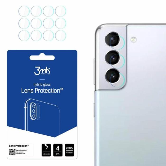 3MK - 3MK 4 Pcs Galaxy S22  Kameralinskydd