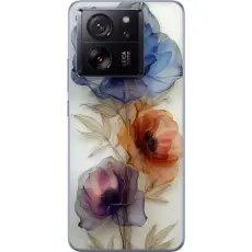 Gustaf - Mobilskal till Xiaomi 13T med Silkesblommor