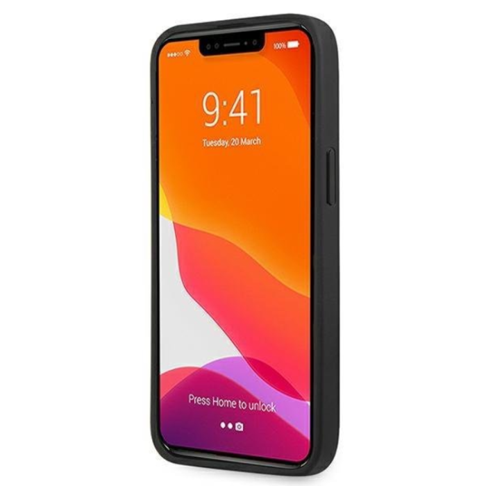 UTGATT1 - Karl Lagerfeld iPhone 13 Pro Mobilskal Läder Ikonik - Rosa