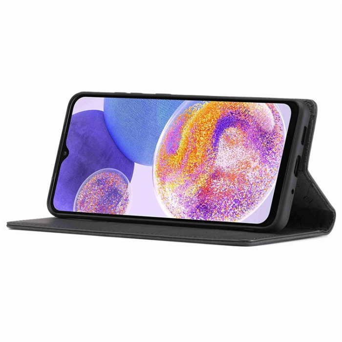LC.imeeke - LC.IMEEKE Galaxy A23 4G/5G Plånboksfodral Magnetic - Svart