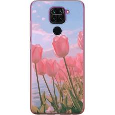 iSecrets - Mobilskal till Xiaomi Redmi Note 9 med Rosa Tulpaner