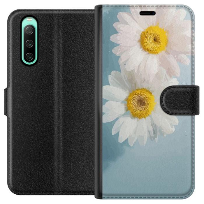 iSecrets - Plånboksfodral till Sony Xperia 10 IV med Sommarblommor